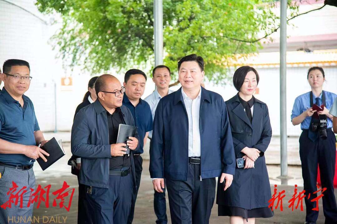 李长跃来新宁督导校园安全工作_邵阳头条网